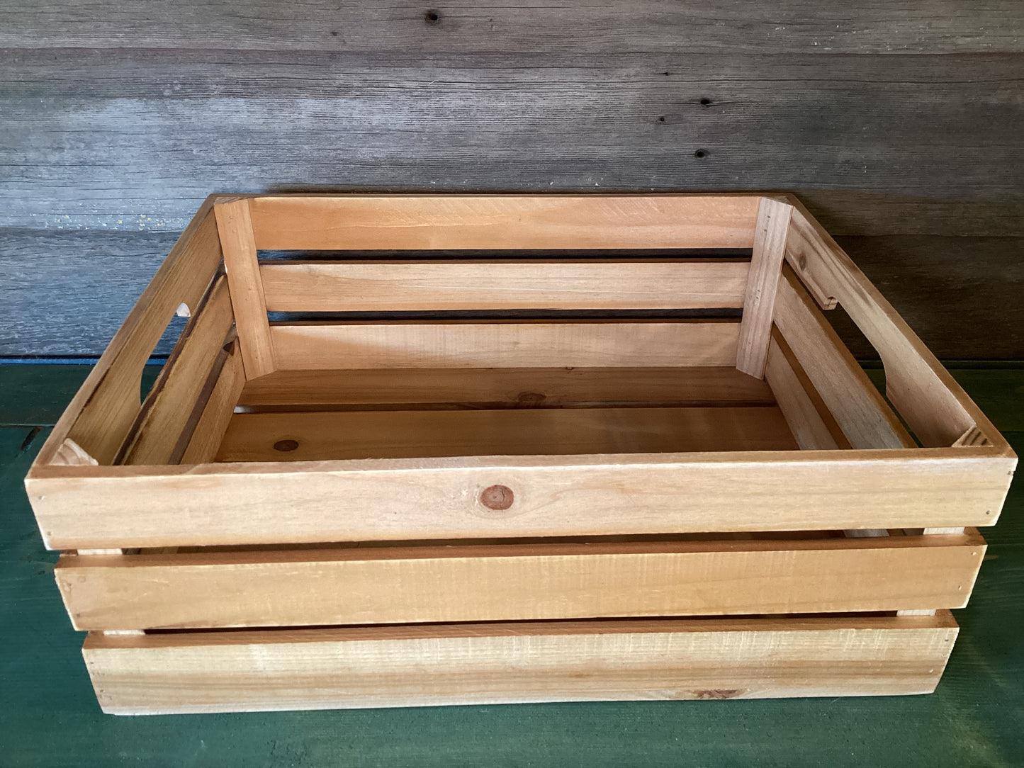 Natural Wood Crate (large)