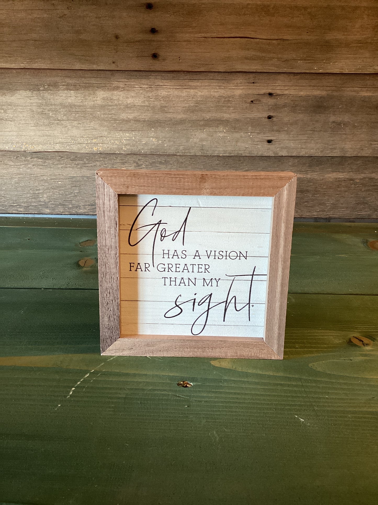 God Has A Vision…Block