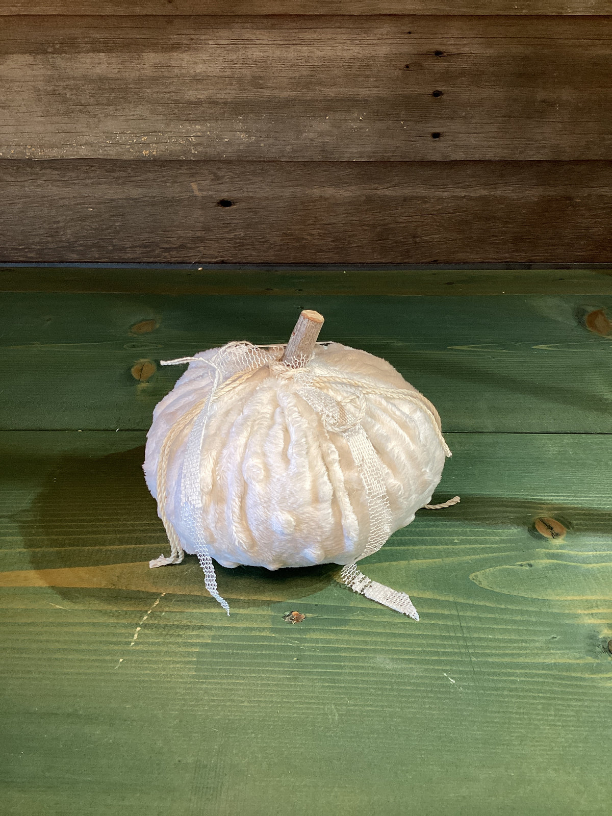 Maude & Maurrine's Handmade Cloth Pumpkin ($8)