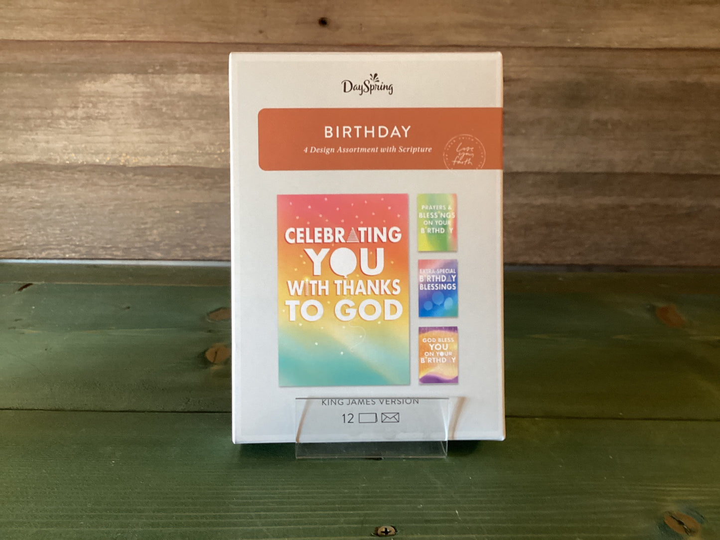 Box Cards Birthday Dots