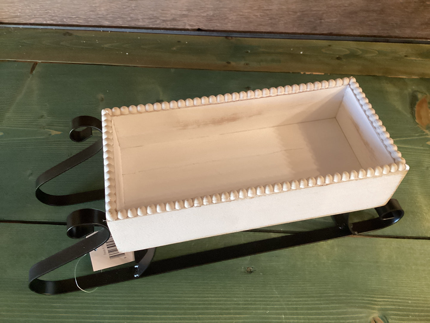 Wood/Metal Snow Sled