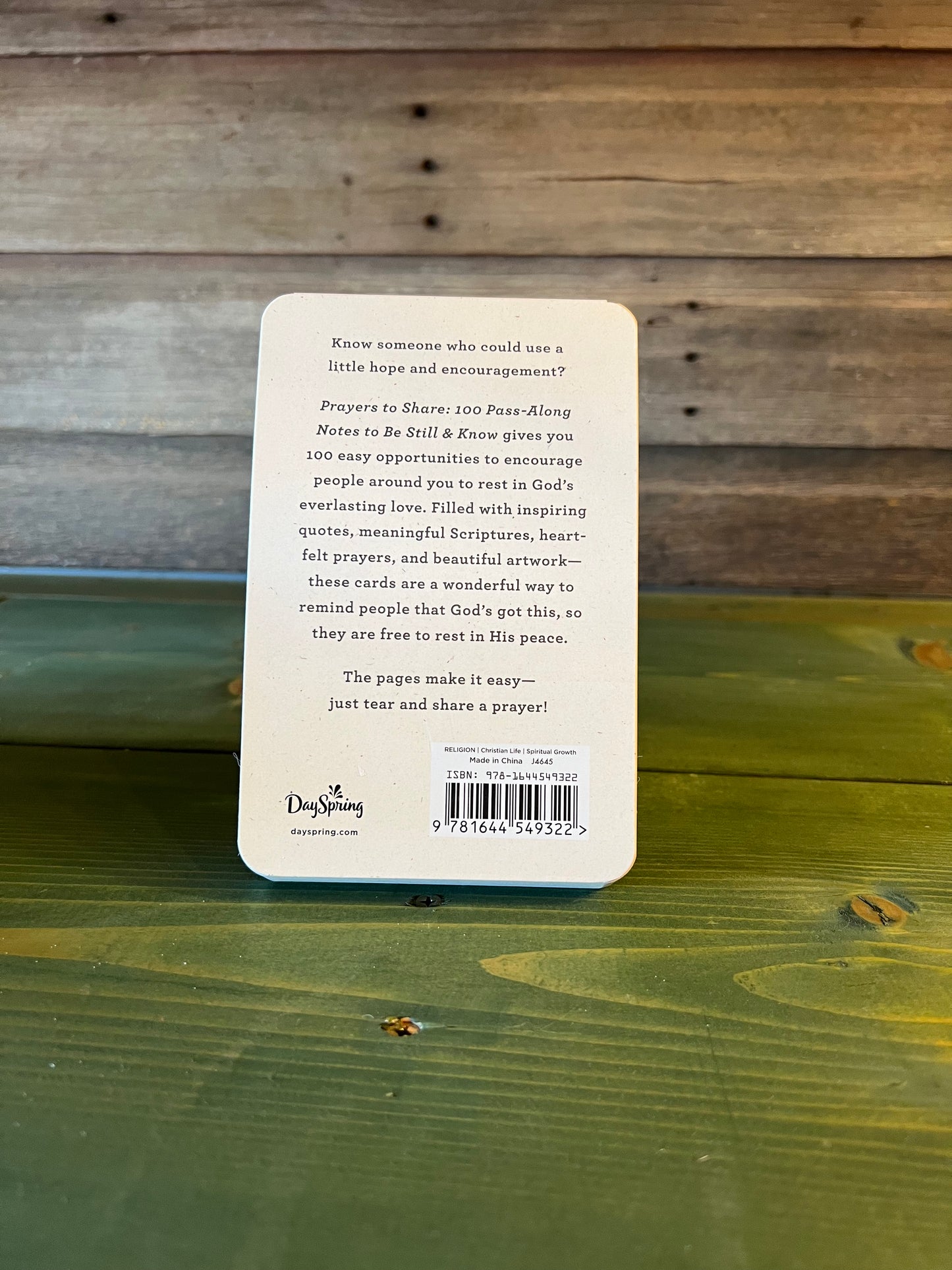 Prayers To Share Be Still & Know