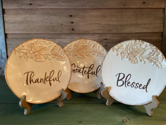 Ceramic Fall Plate
