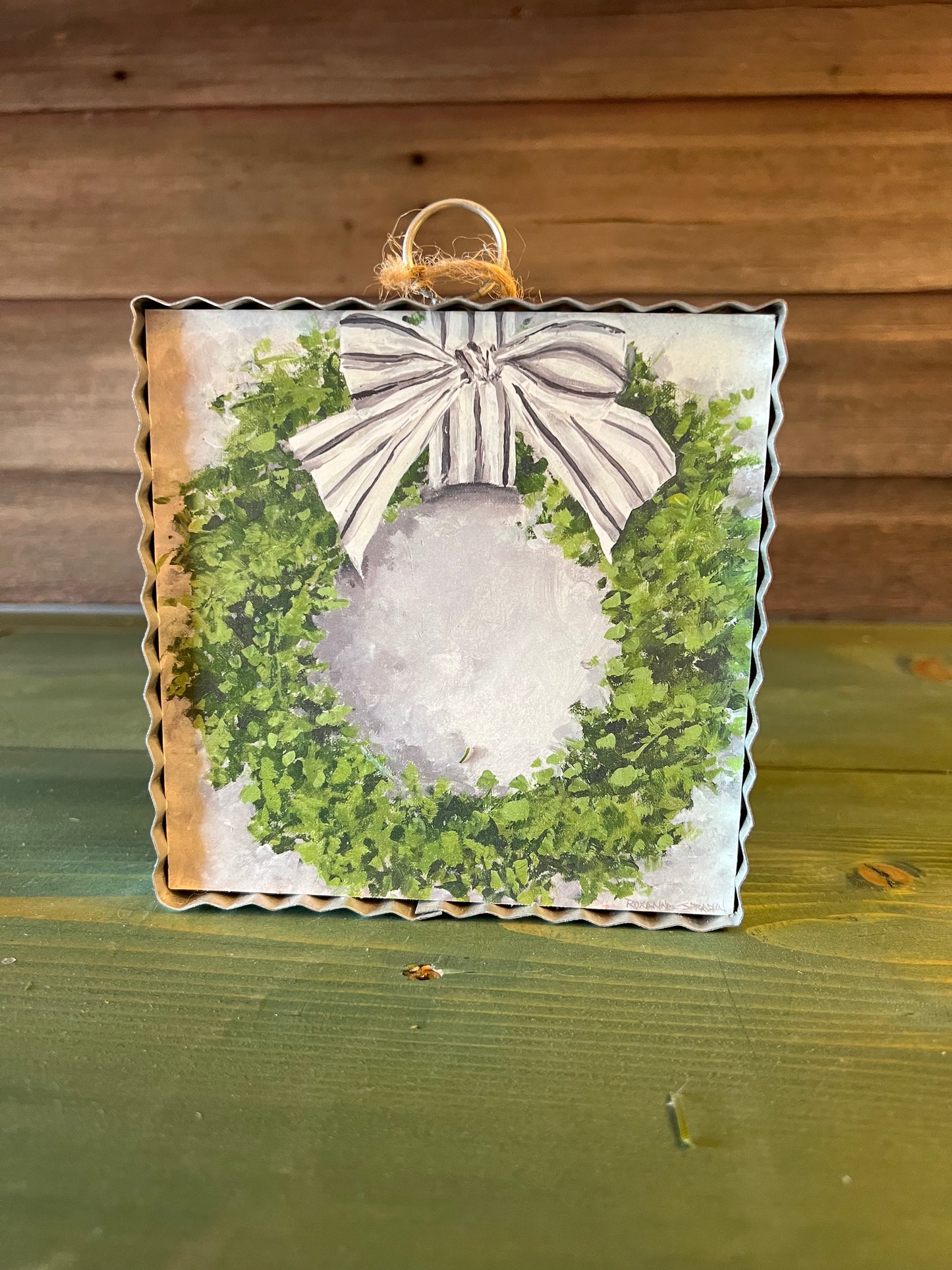 Gallery Boxwood Wreath