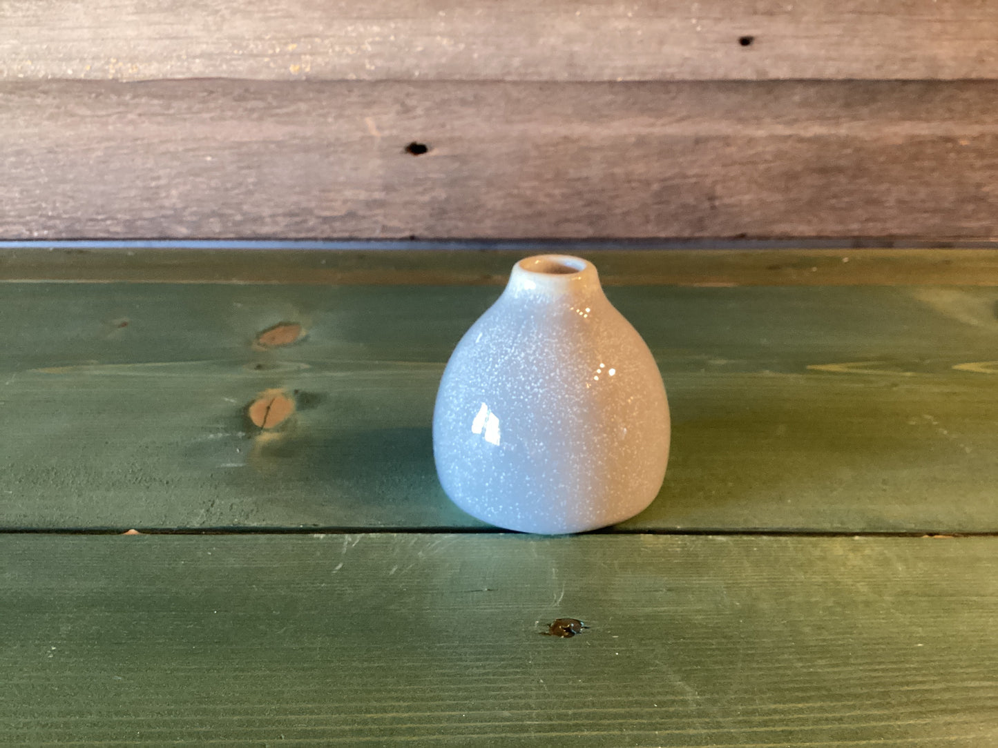 Gray Vase Short Chubby