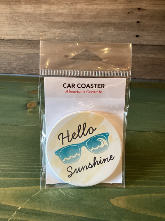 Car Coaster “Hello Sunshine”