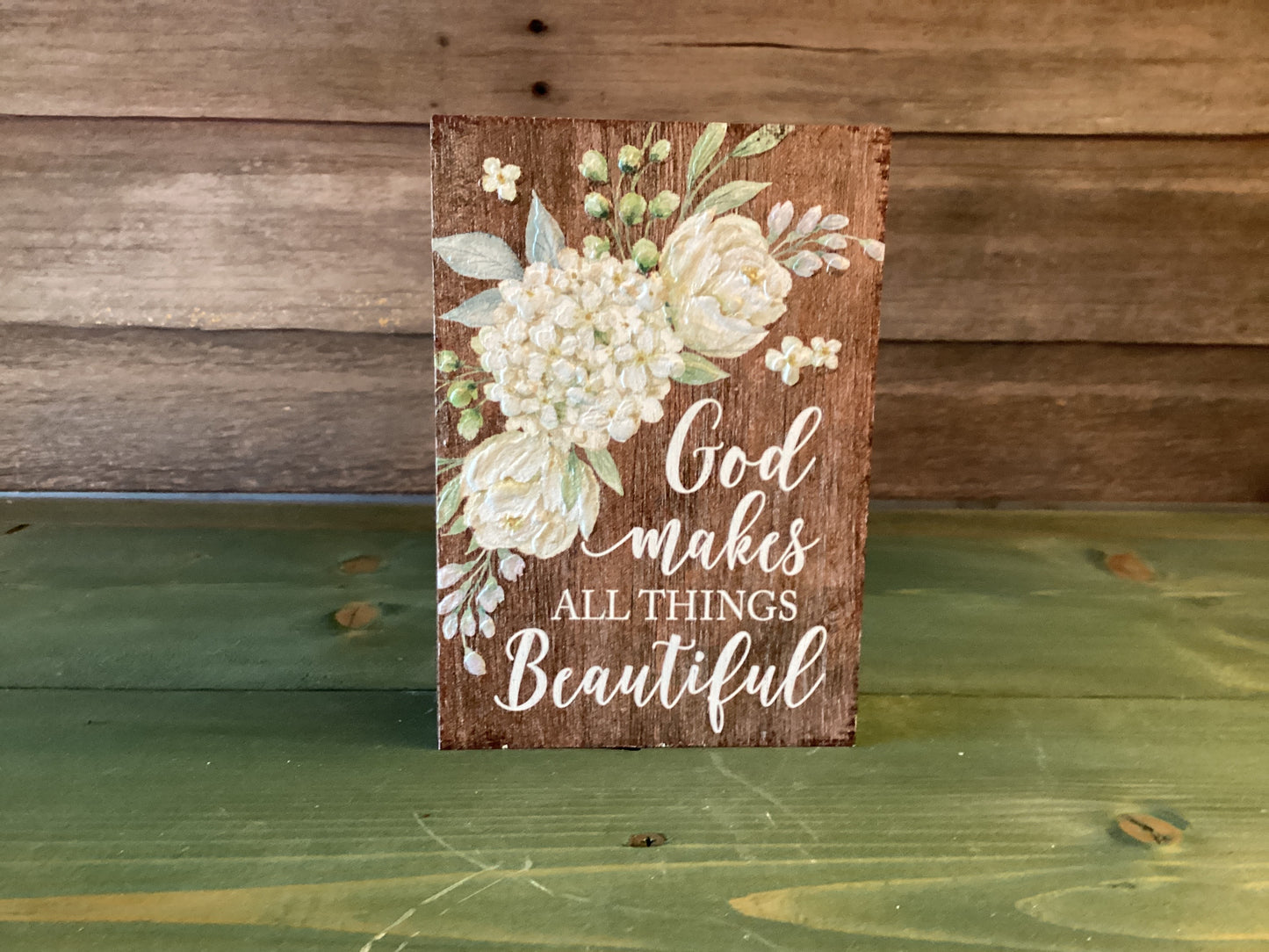 Ivory Blossoms w/ Message