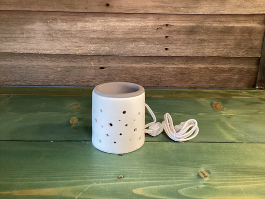 Ceramic Wax Melter w/ Silicone Dish