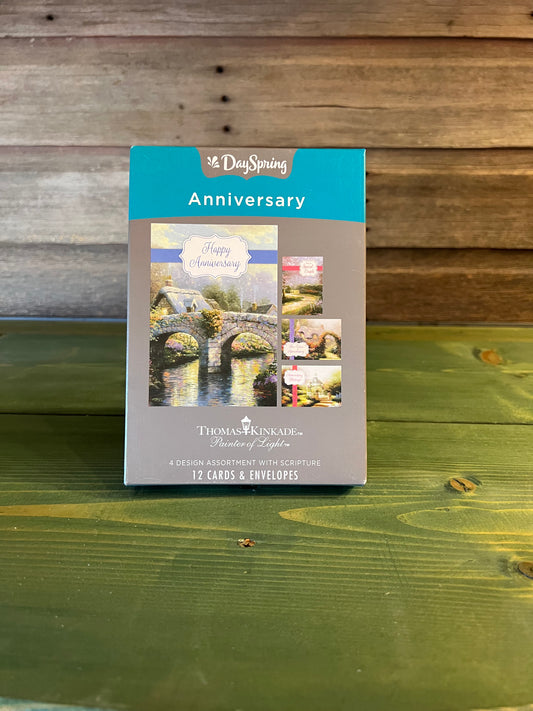 Box Cards Anniversary Thomas Kinkade