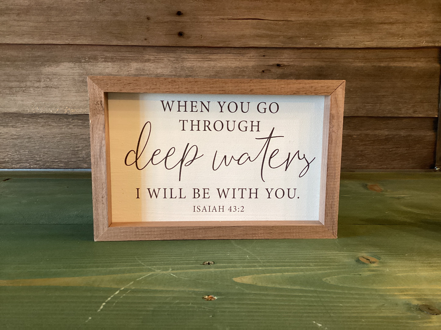 When You Go… Plaque