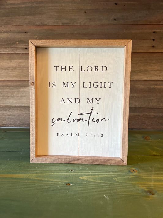 "The Lord Is..." Plaque