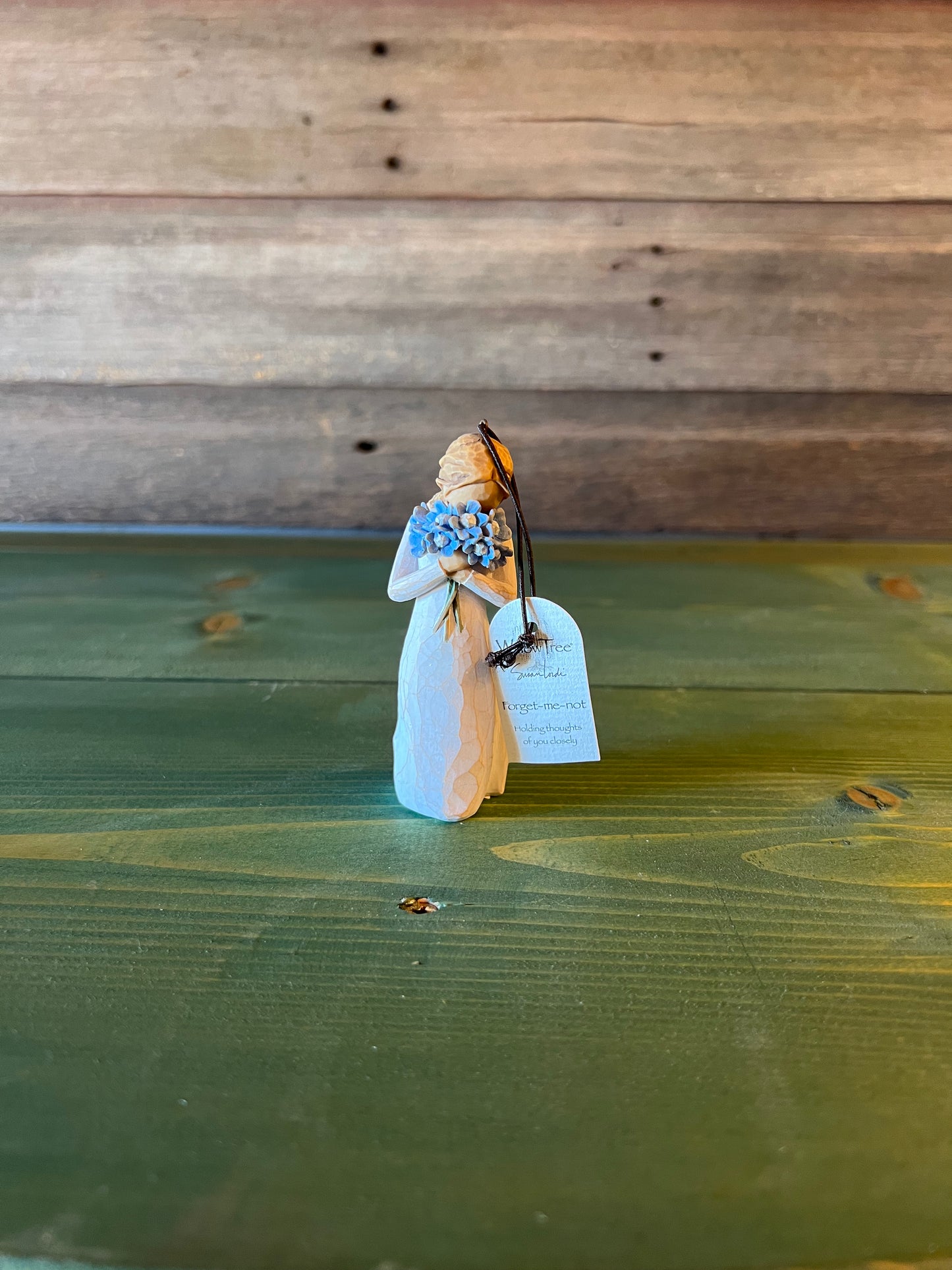 Forget-Me-Not Willow Tree Ornament