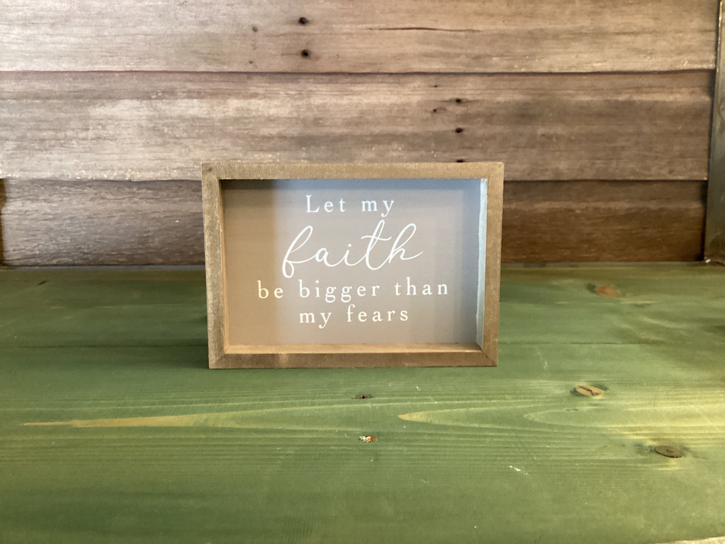 Prayer & Faith Plaque