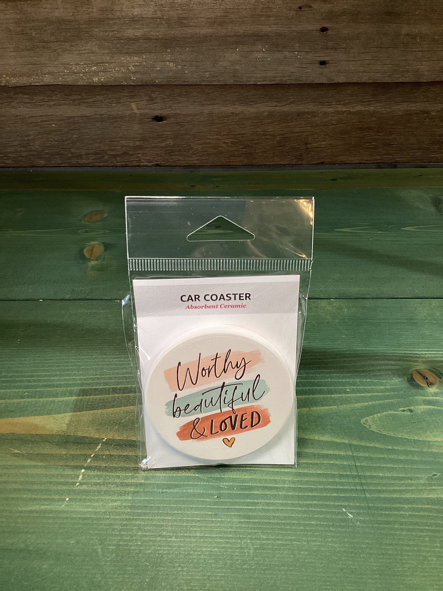 Car Coaster Worthy Beautiful & Loved