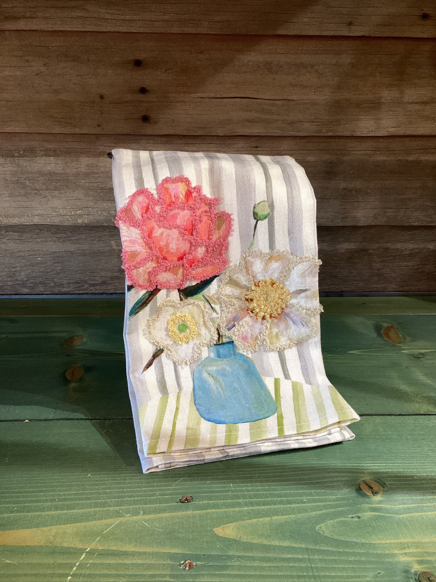 Spring Flowers Tea Towel