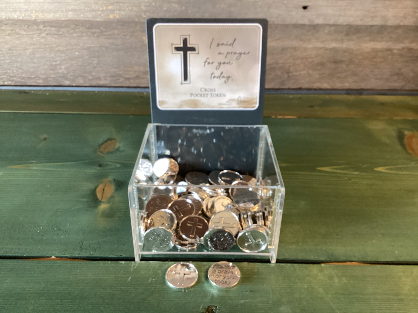 Pocket Charm “I said a prayer for you today”