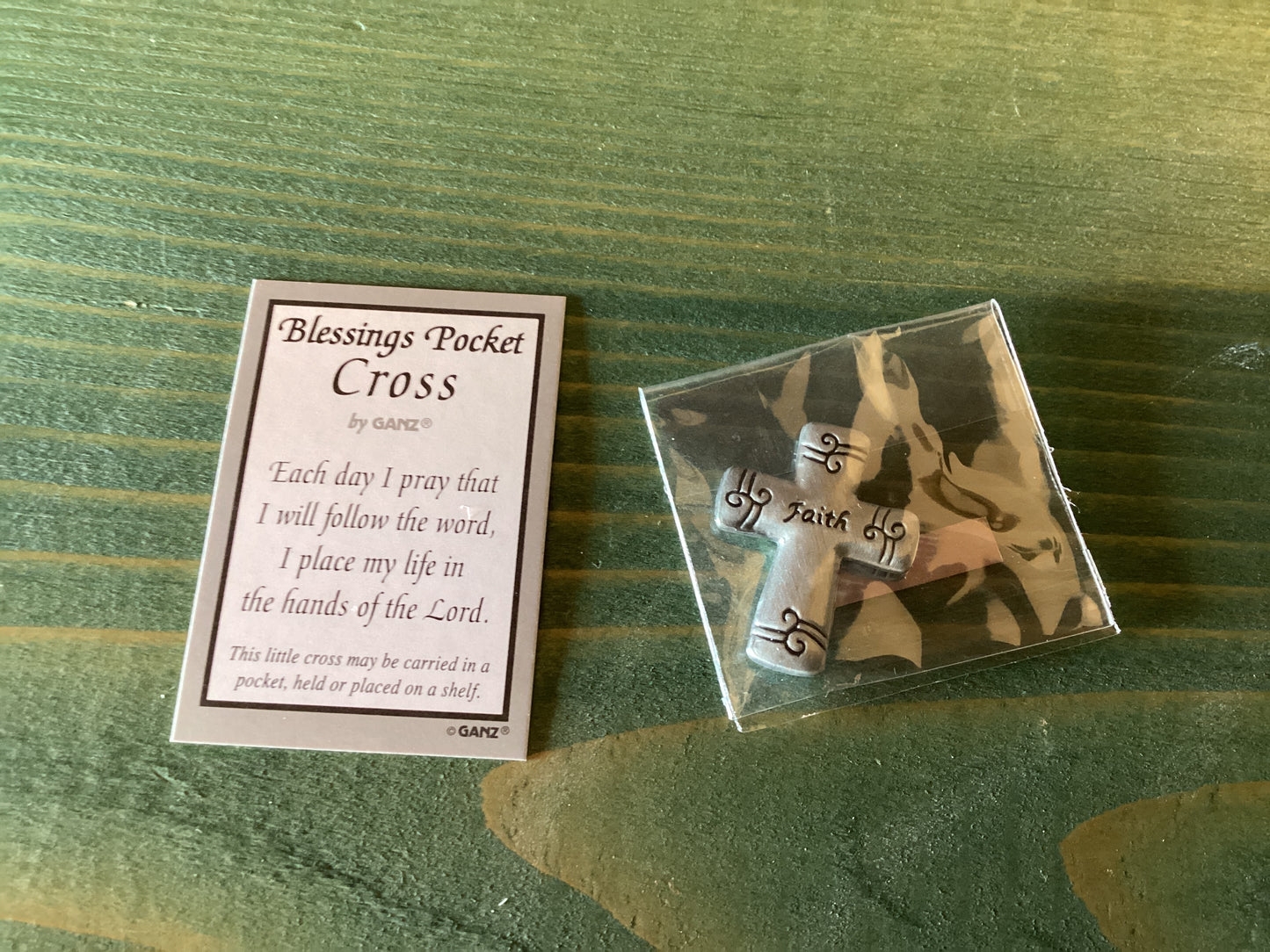 Blessings Pocket Cross Charm