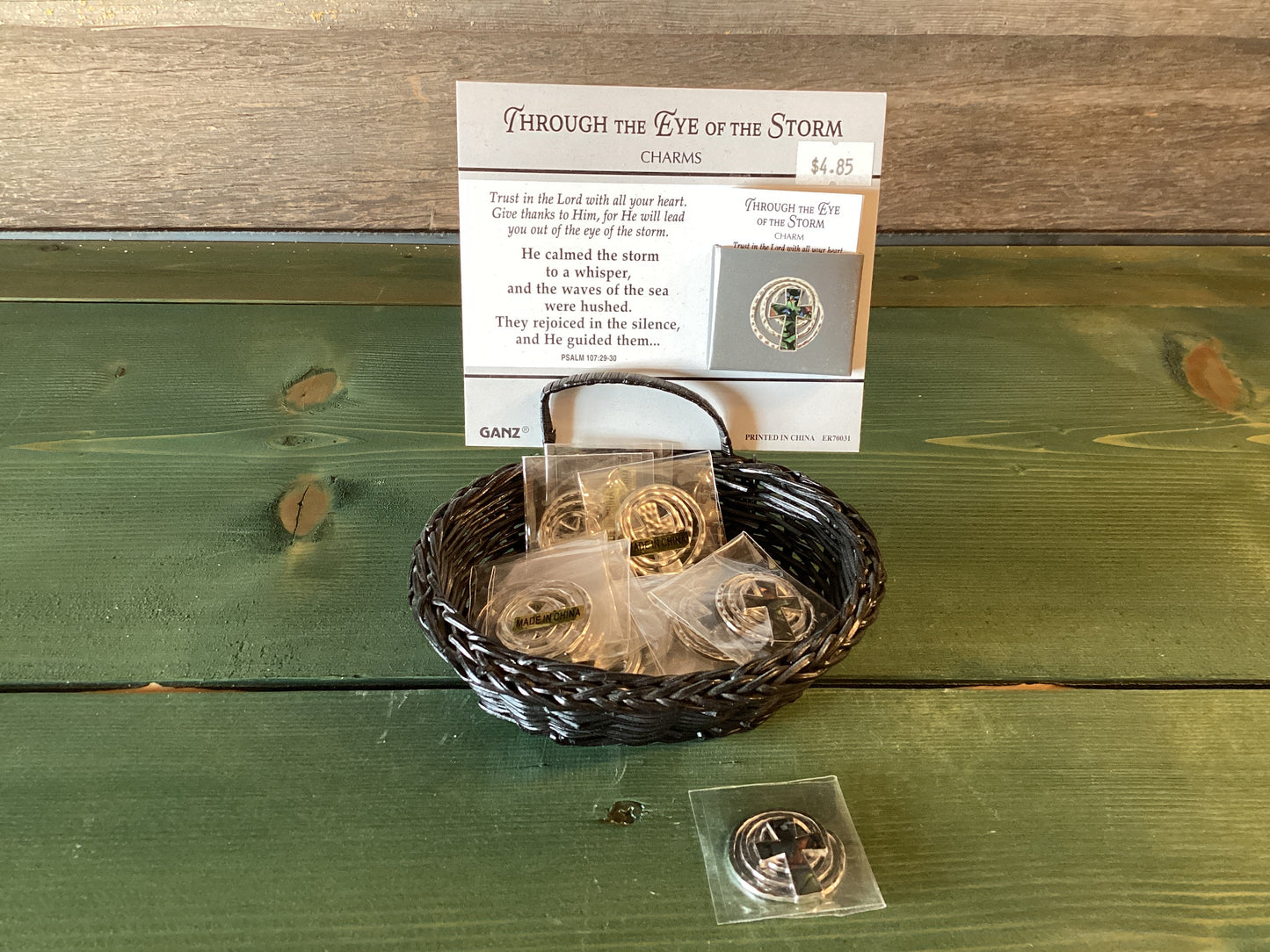 Pocket Charm “Through The Eye of the Storm”