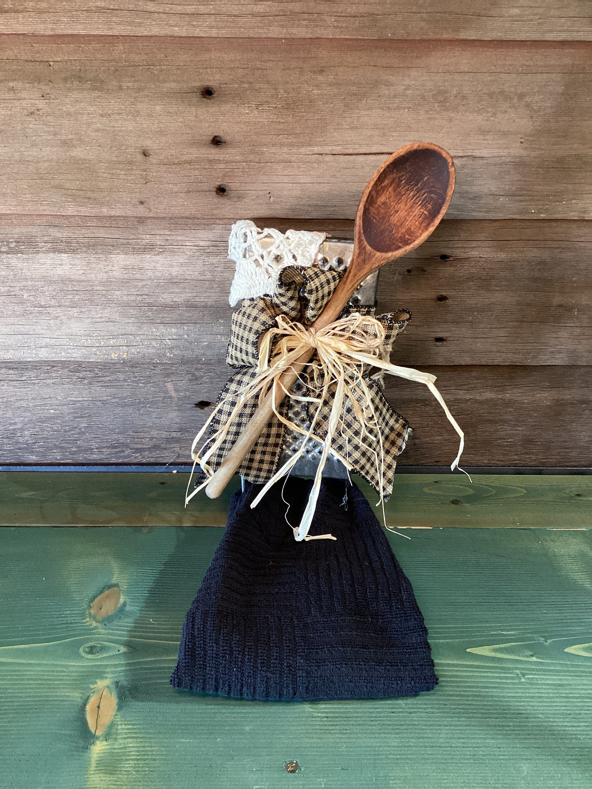 Stephanie’s Cheese Grater Towel Holder