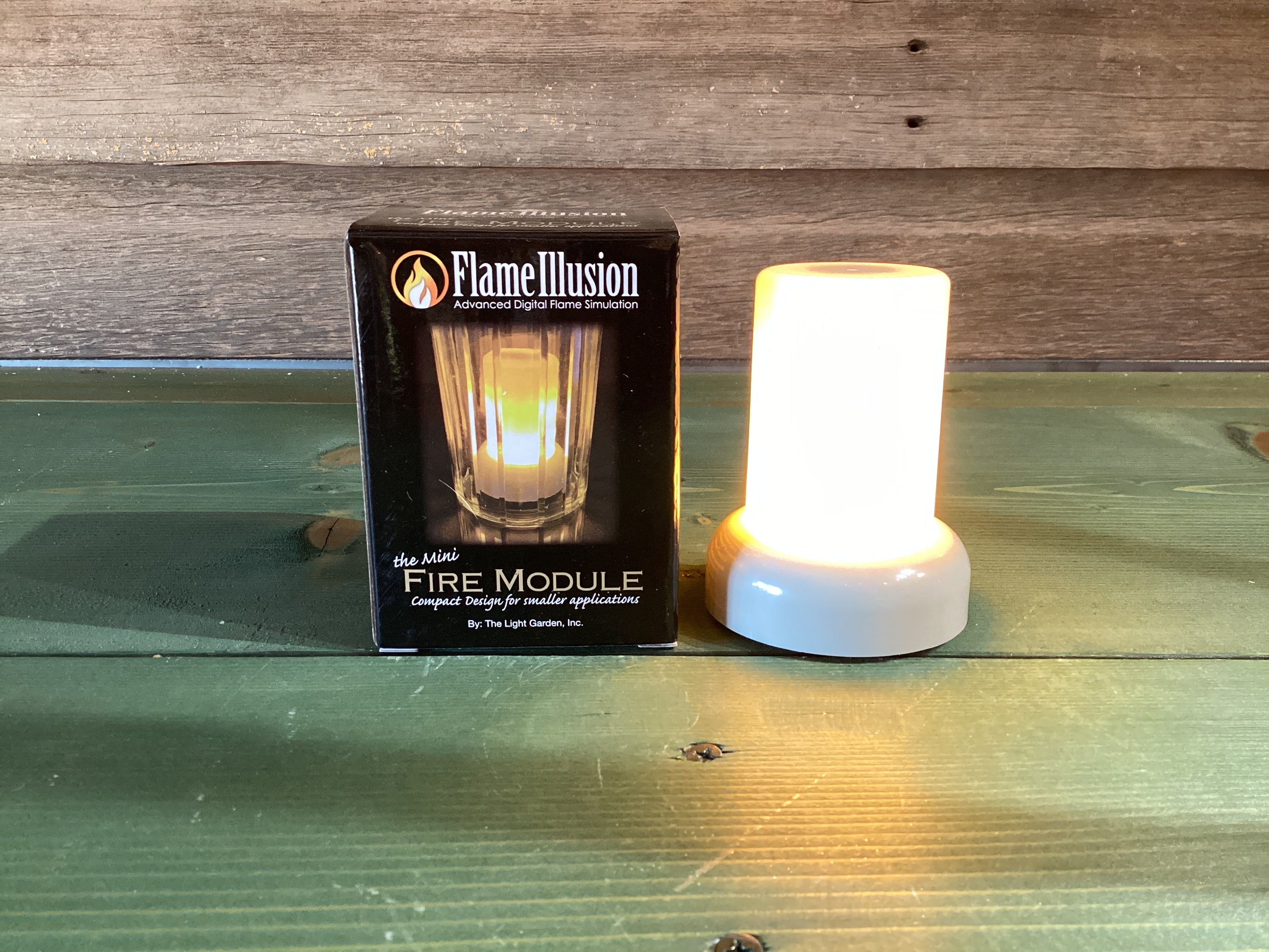 Flame Illusion Candle Mini 2.75x3.5” – The Secret Garden