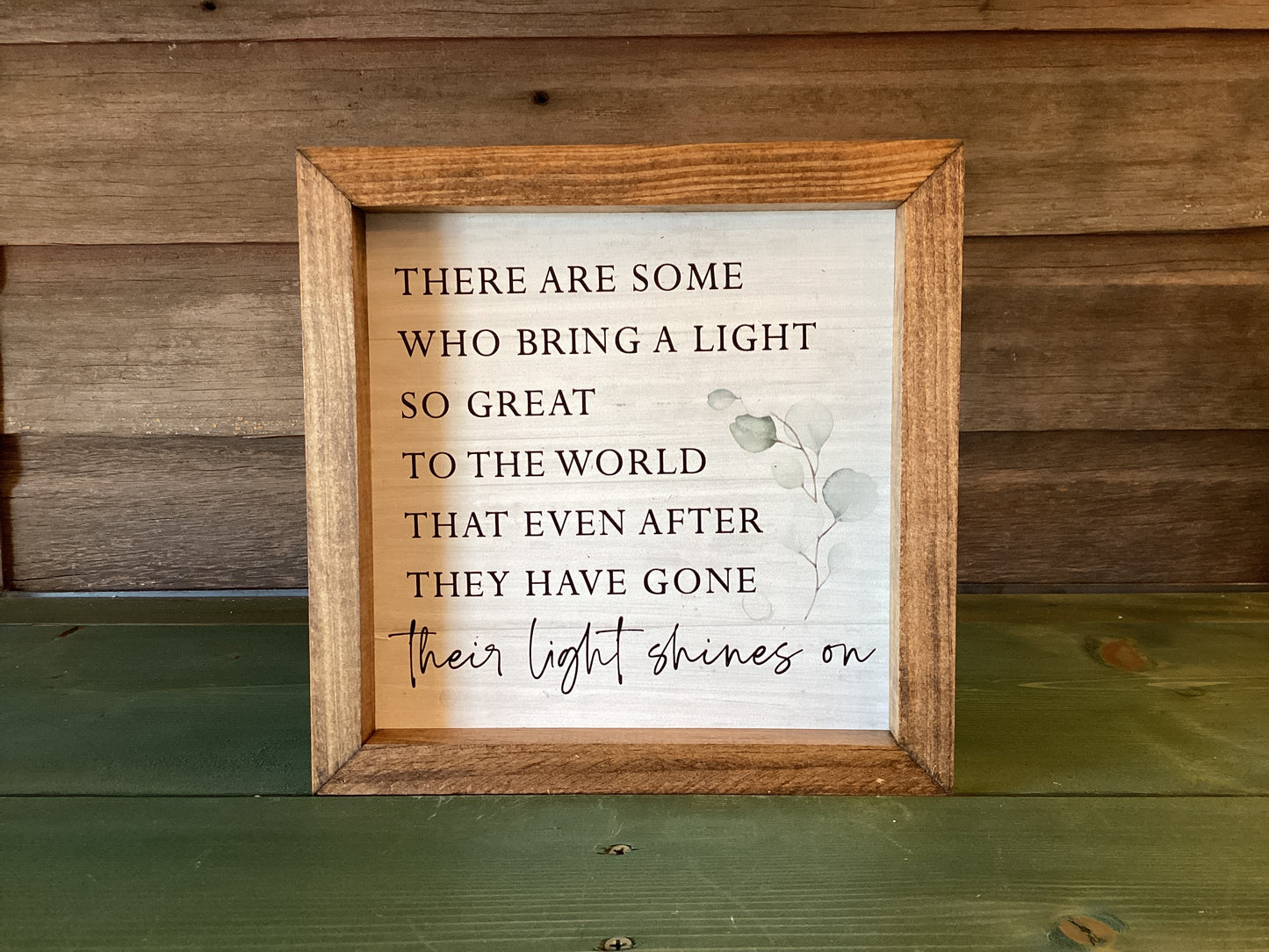 There Are Some Who Bring… Plaque