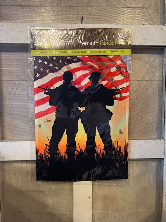 Garden Flag American Heroes