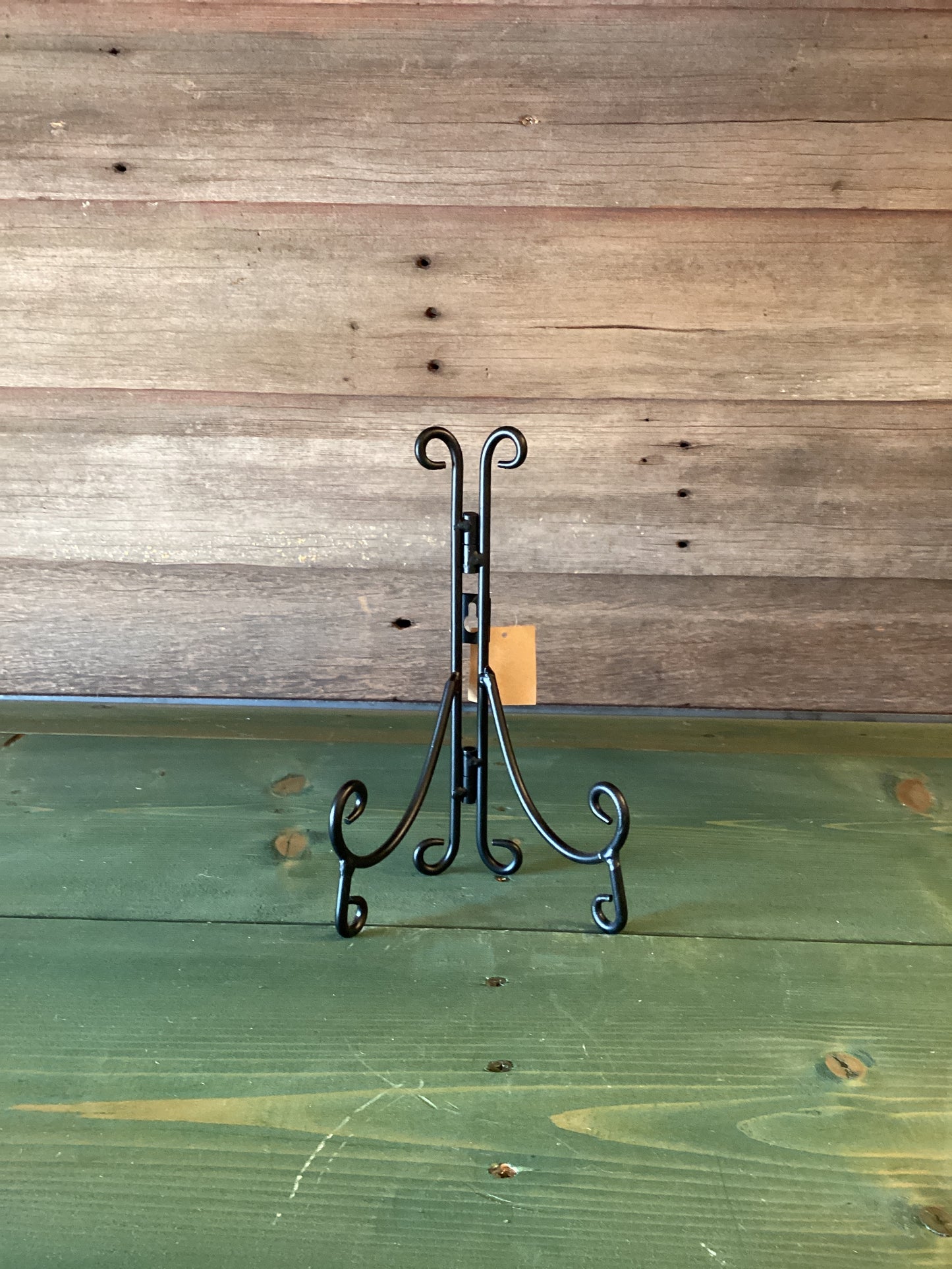 Black Iron Folding Easel