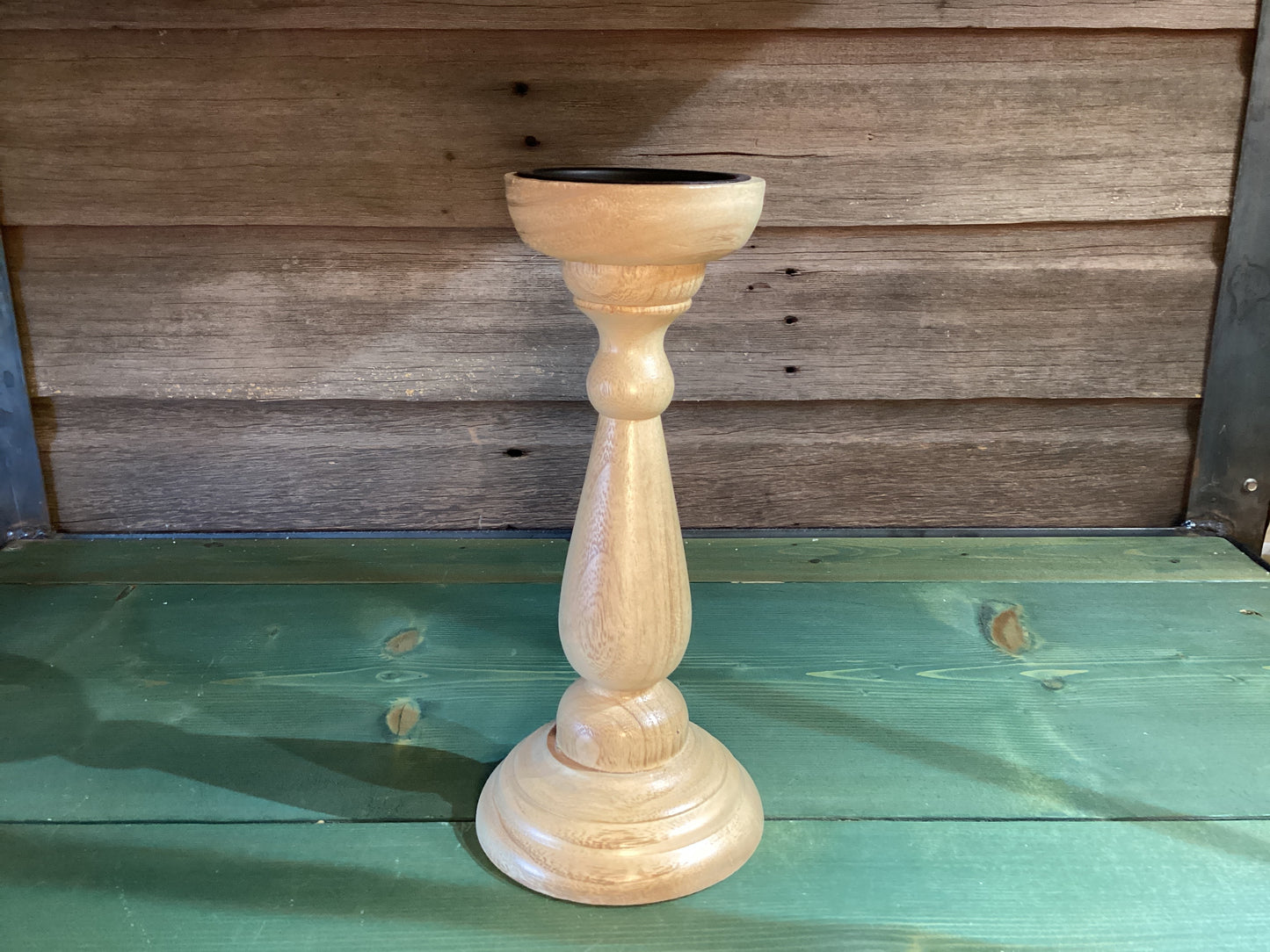 Wooden Candle Stick (med)