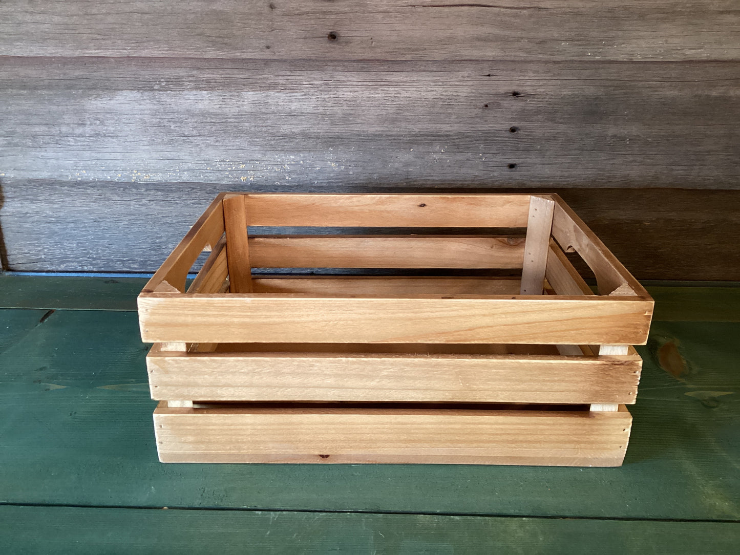 Natural Wood Crate (small)