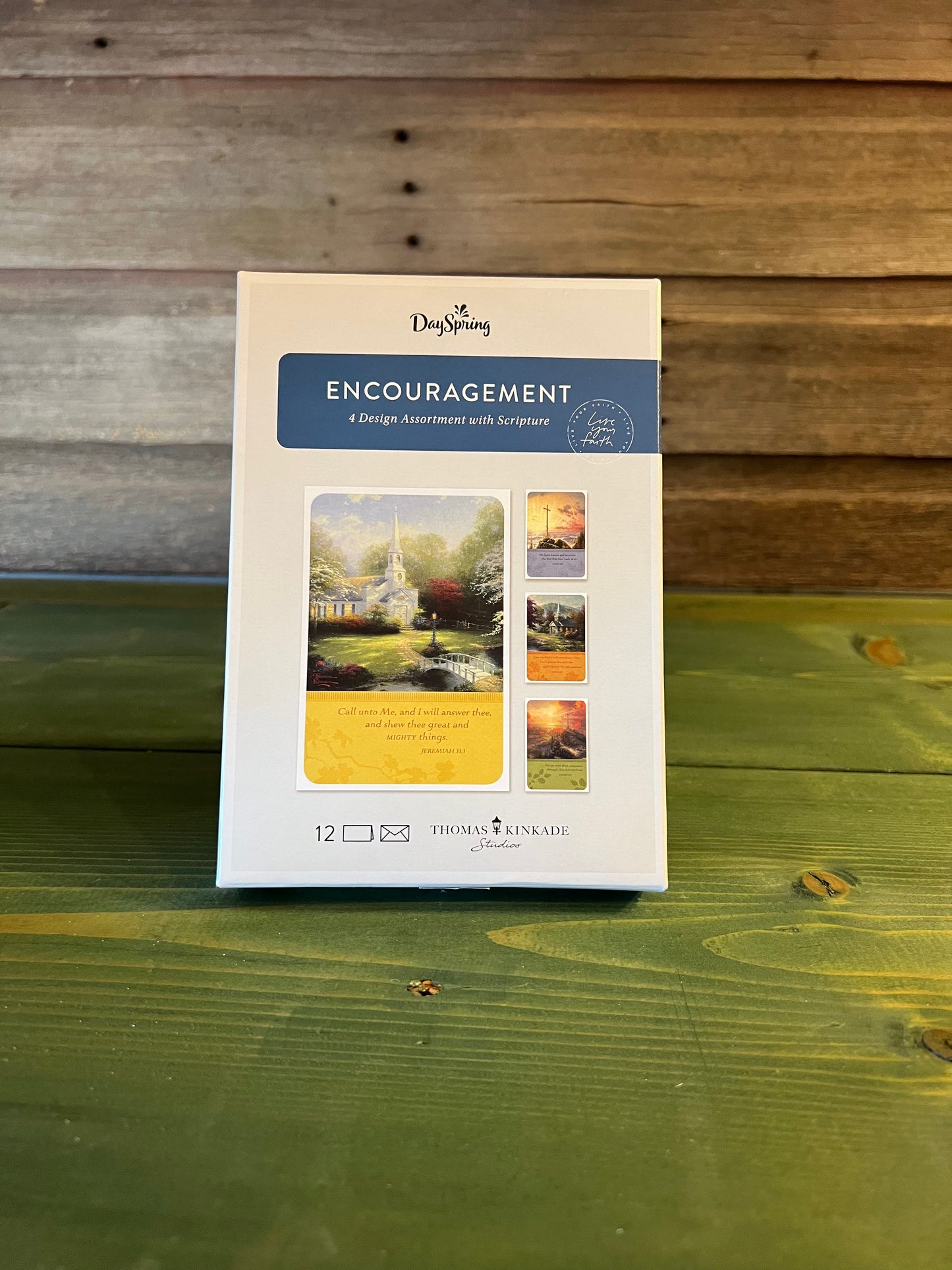 Box Cards Encourage Thomas Kinkade