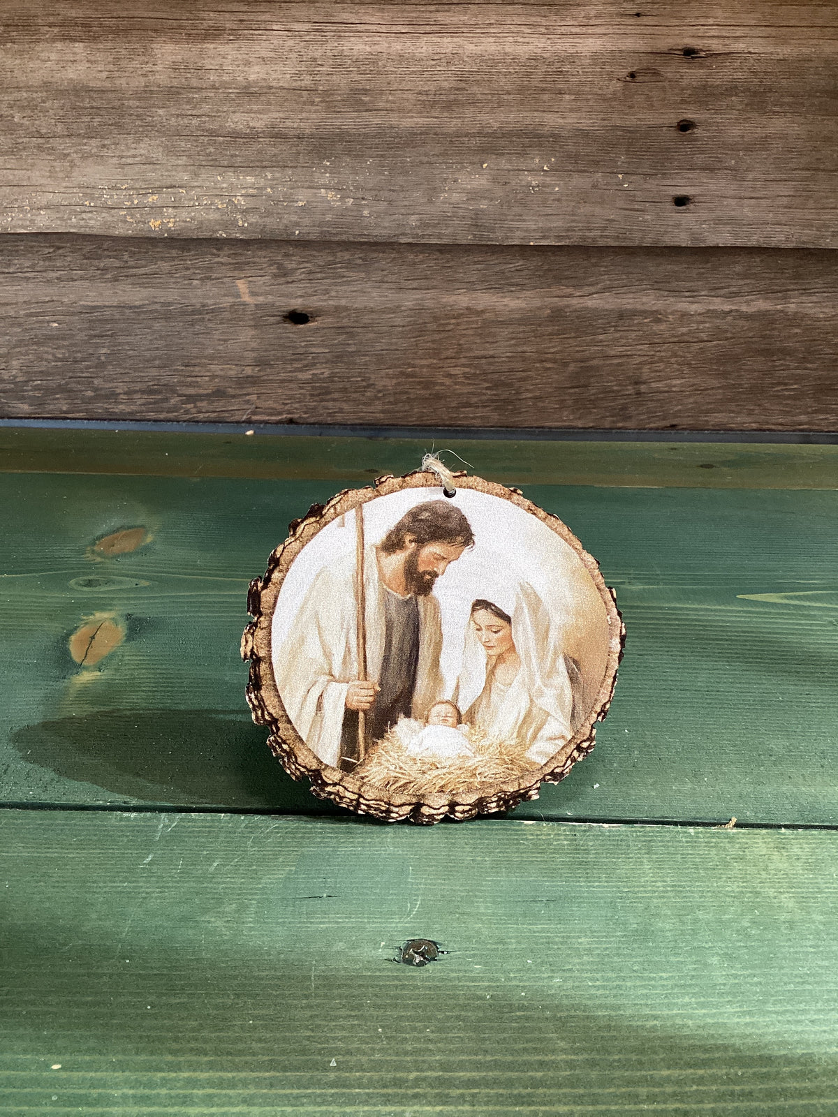 Holy Family Brky Ornament