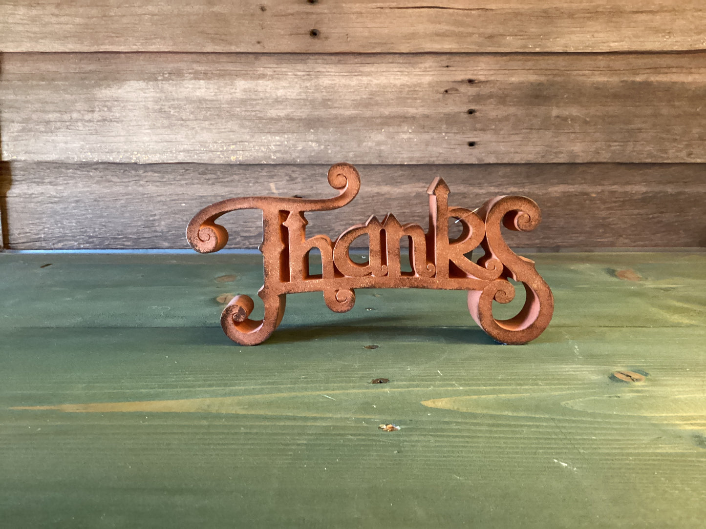 Antique Burnt Orange Fall Cutouts
