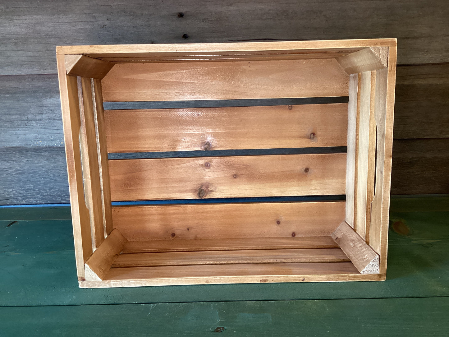 Natural Wood Crate (small)
