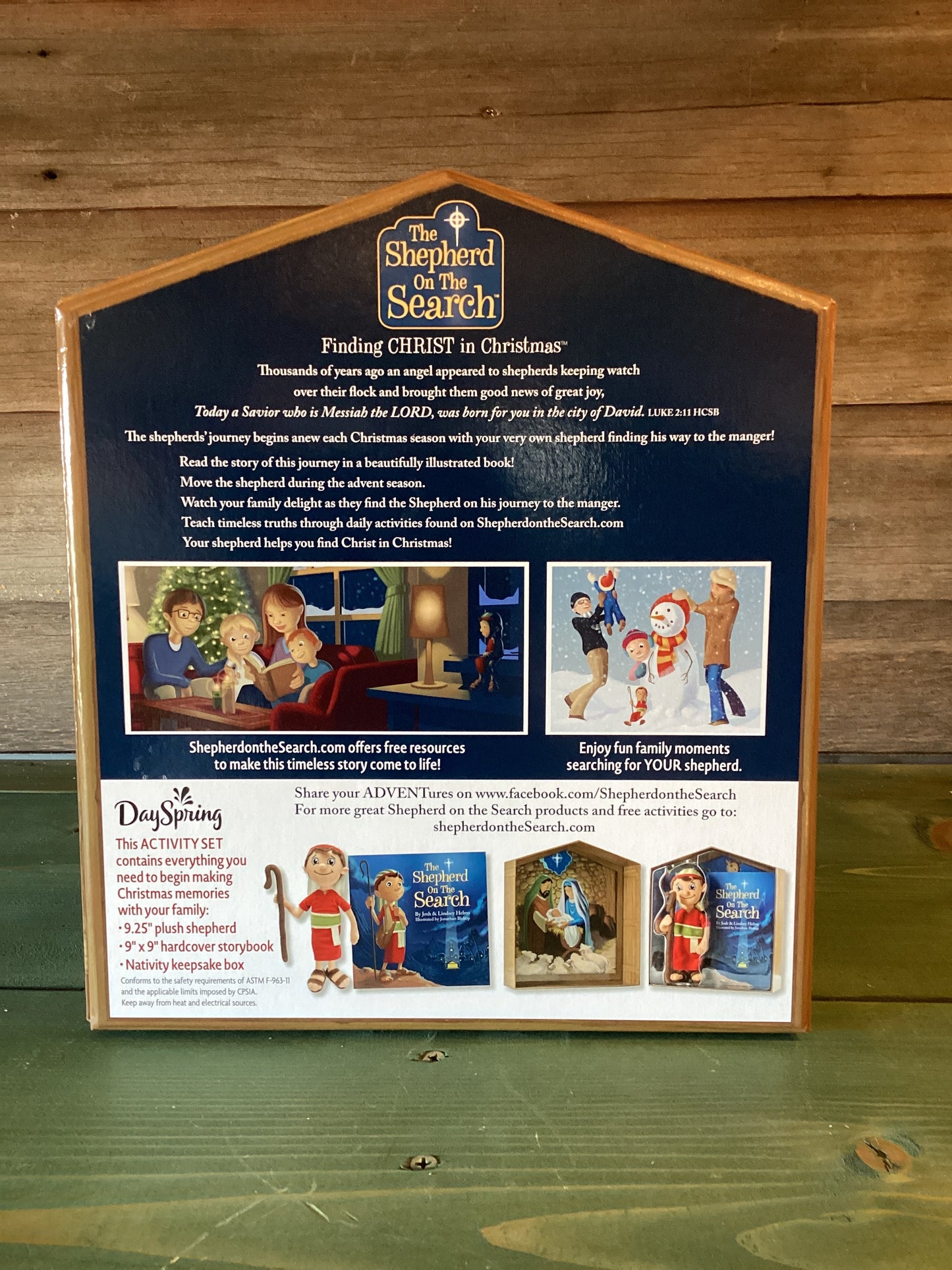 Shepherd On The Search Keepsake Activity Set