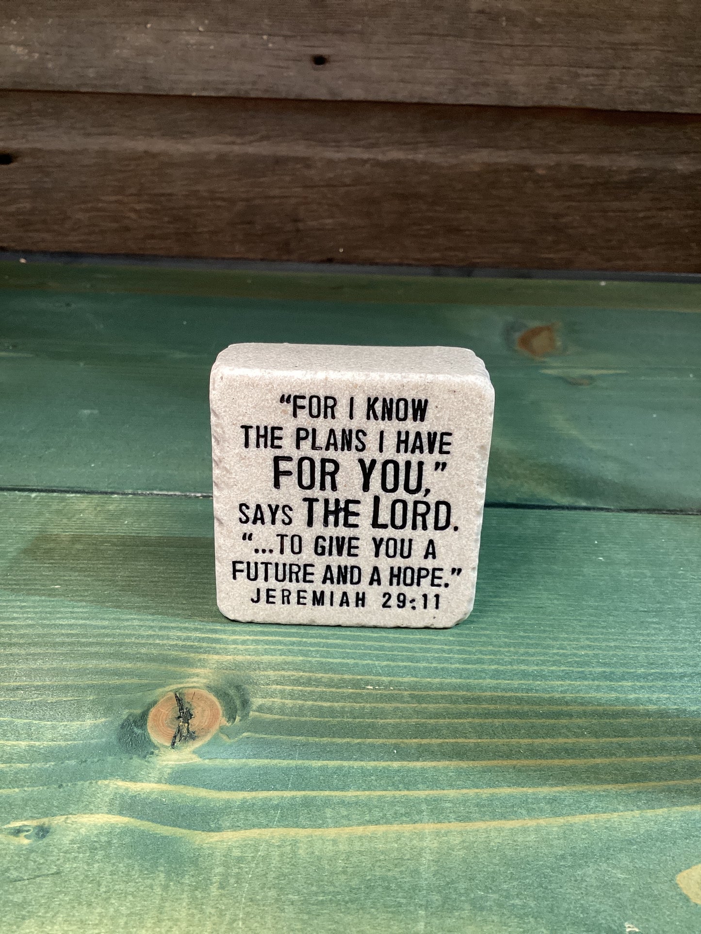 “For I Know The Plans…” Small Block