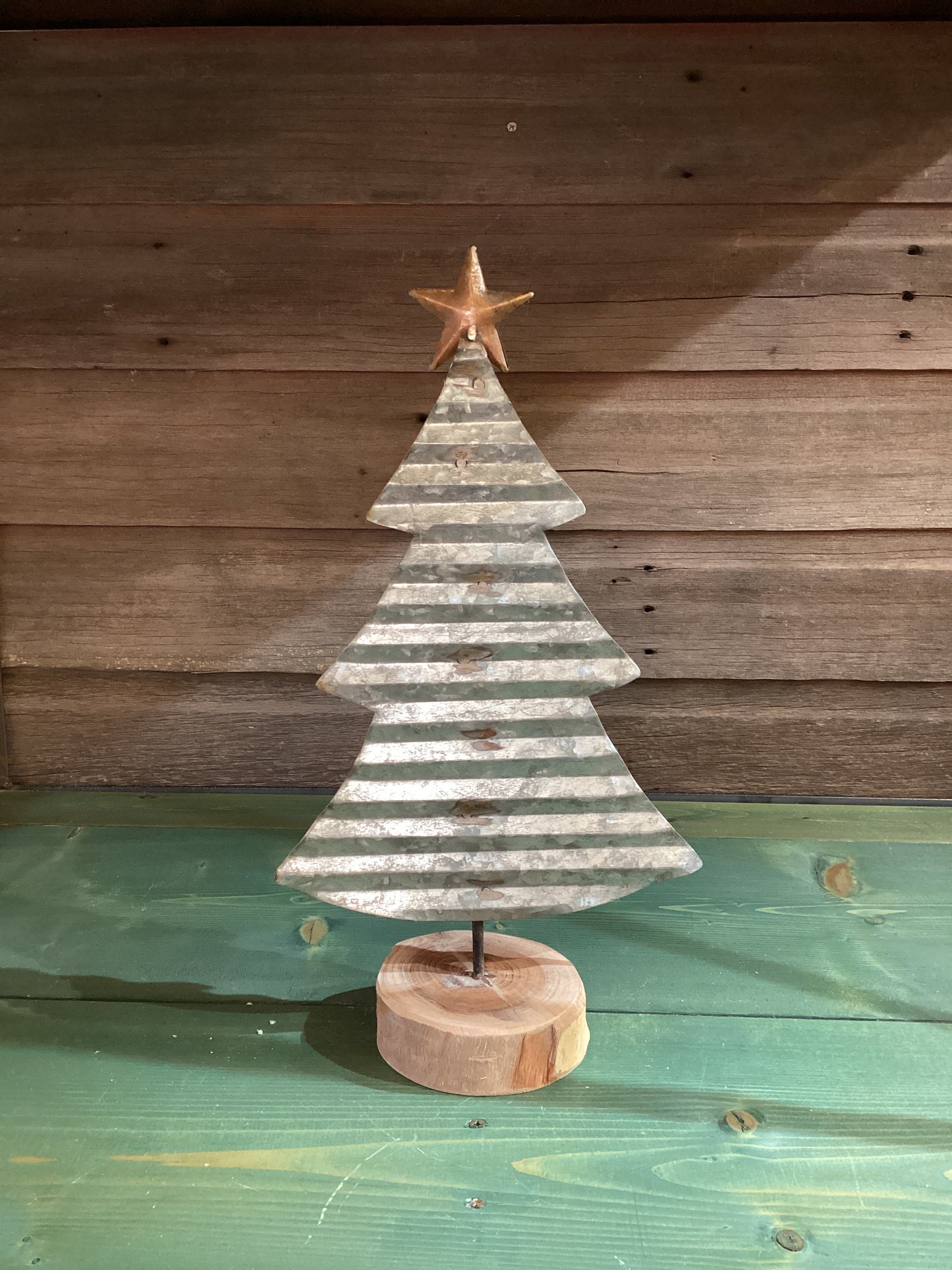Corrugated Metal Tree (sm)