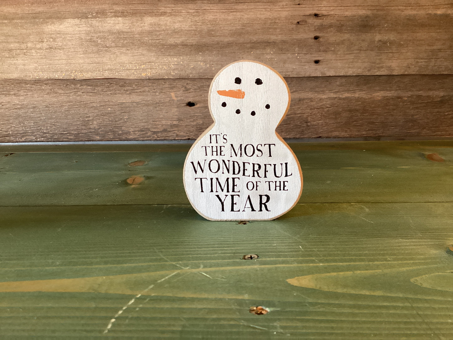 Chunky Snowman Sitter