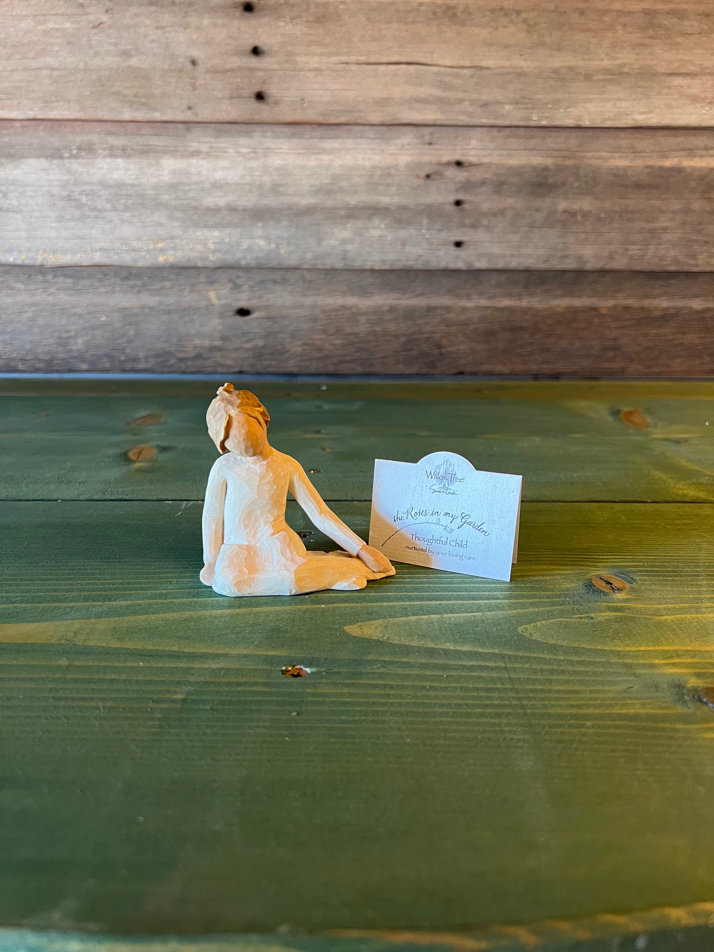 Thoughtful Child Willow Tree