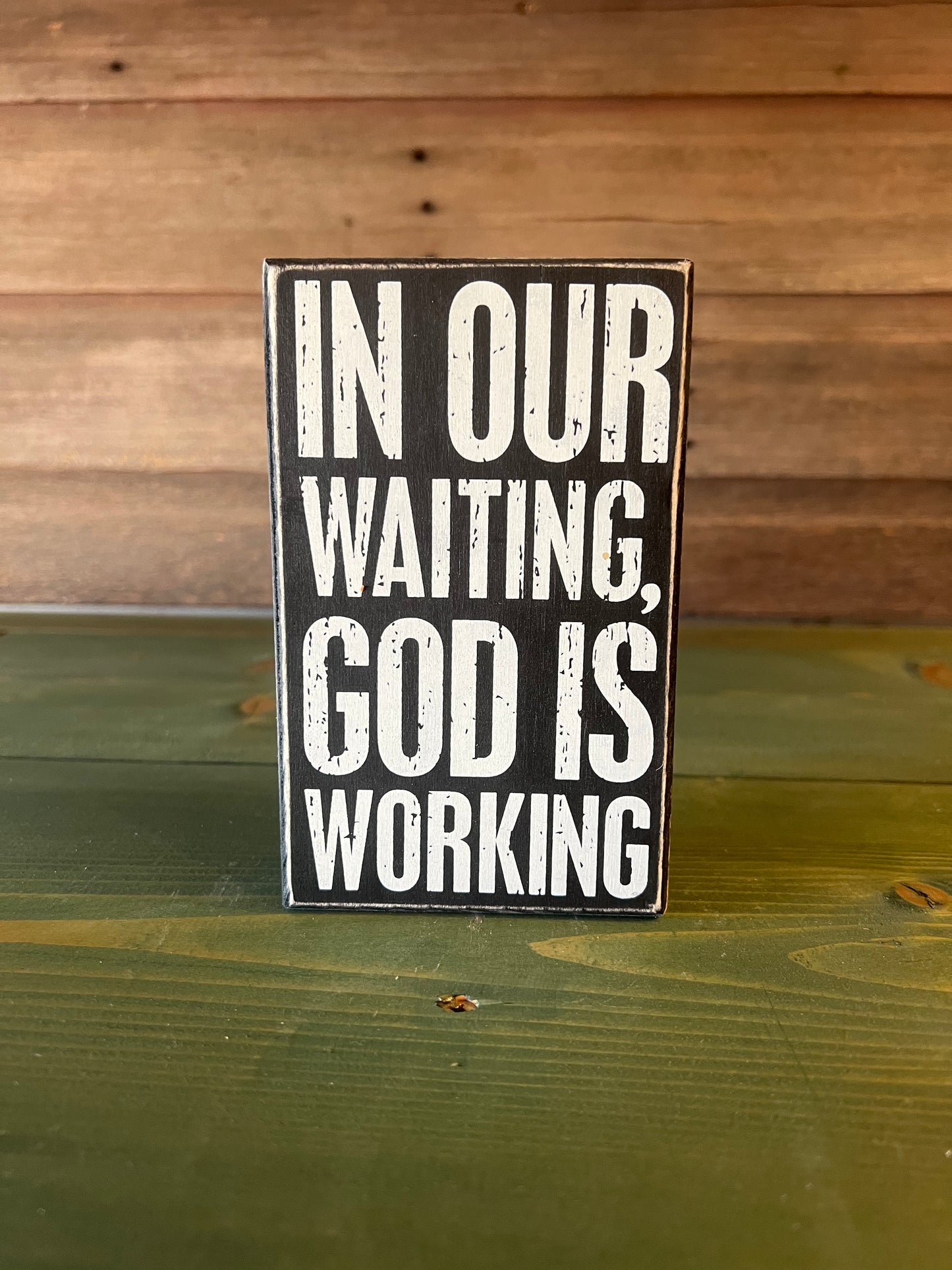 In Our Waiting... Block