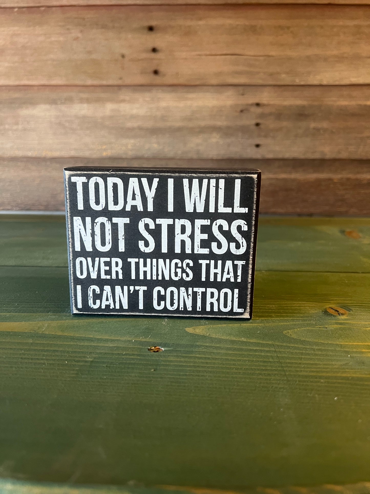 Today I Will... Block