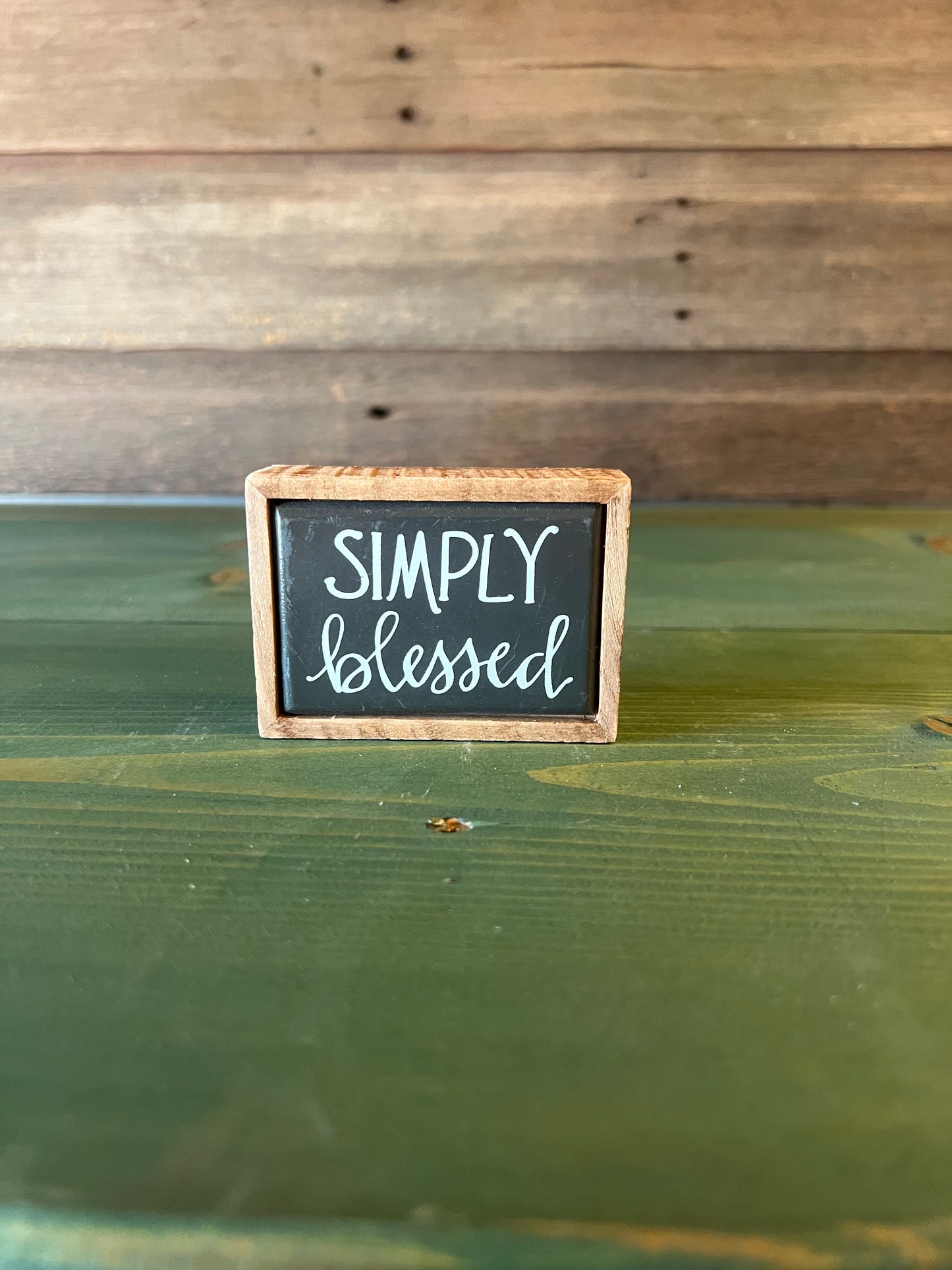 Simply Blessed Mini Block