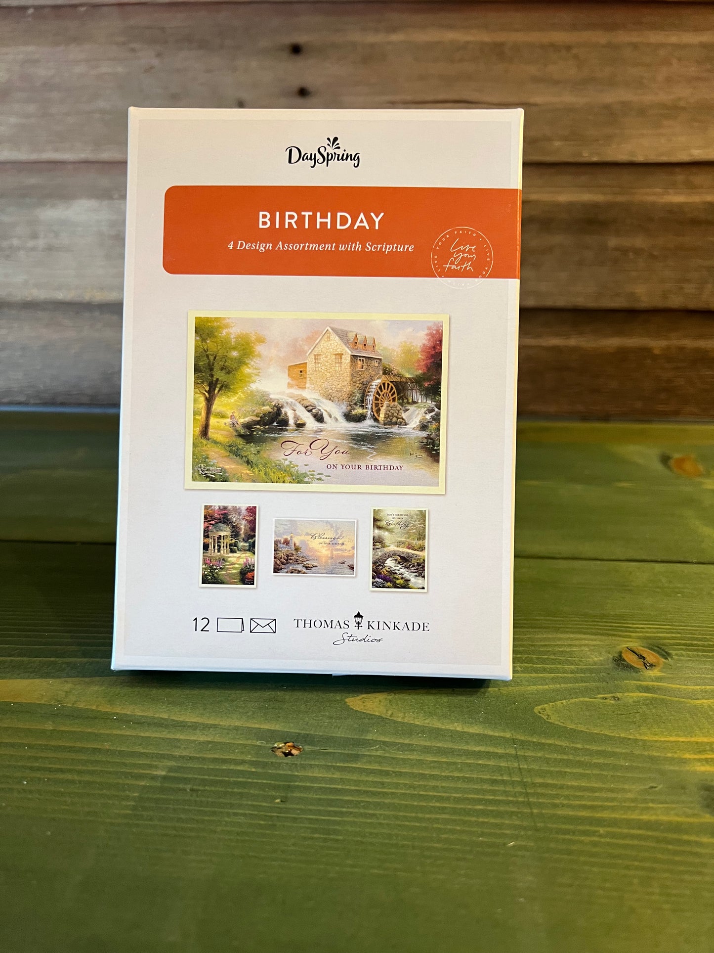 Box Cards “God's Blessings…” Thomas Kinkade