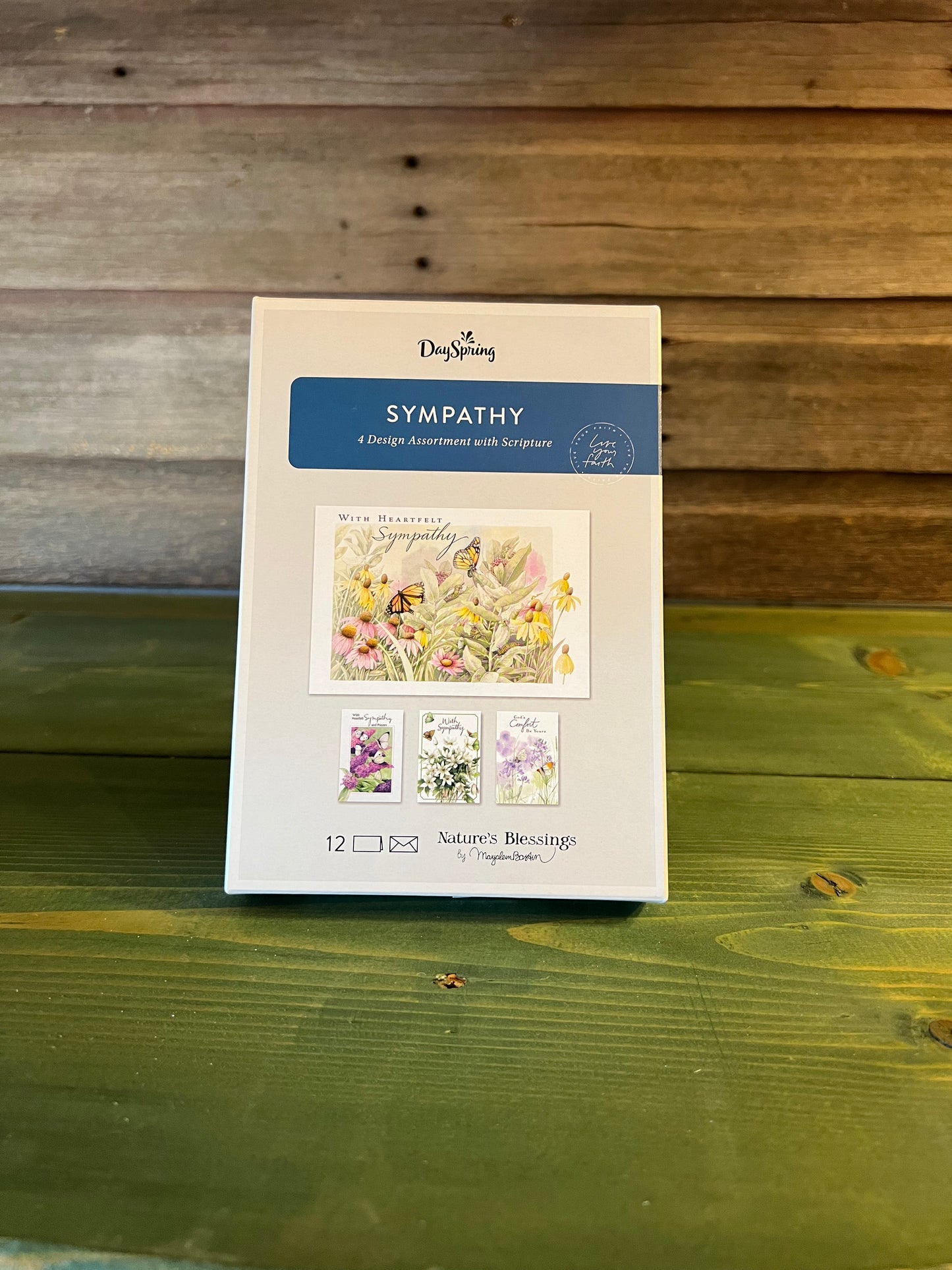 Box Cards Sympathy Nature Blessings Marjolein Bastin