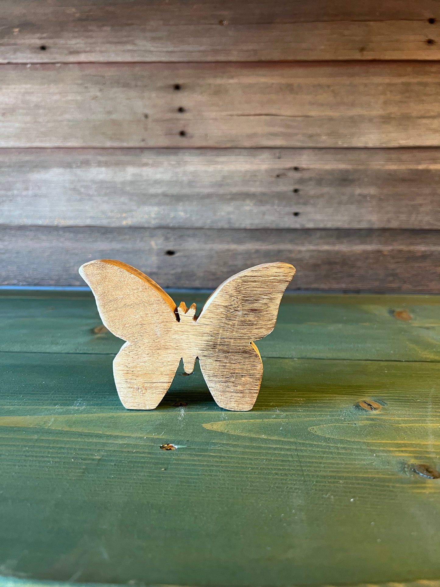 Enamel White Butterfly