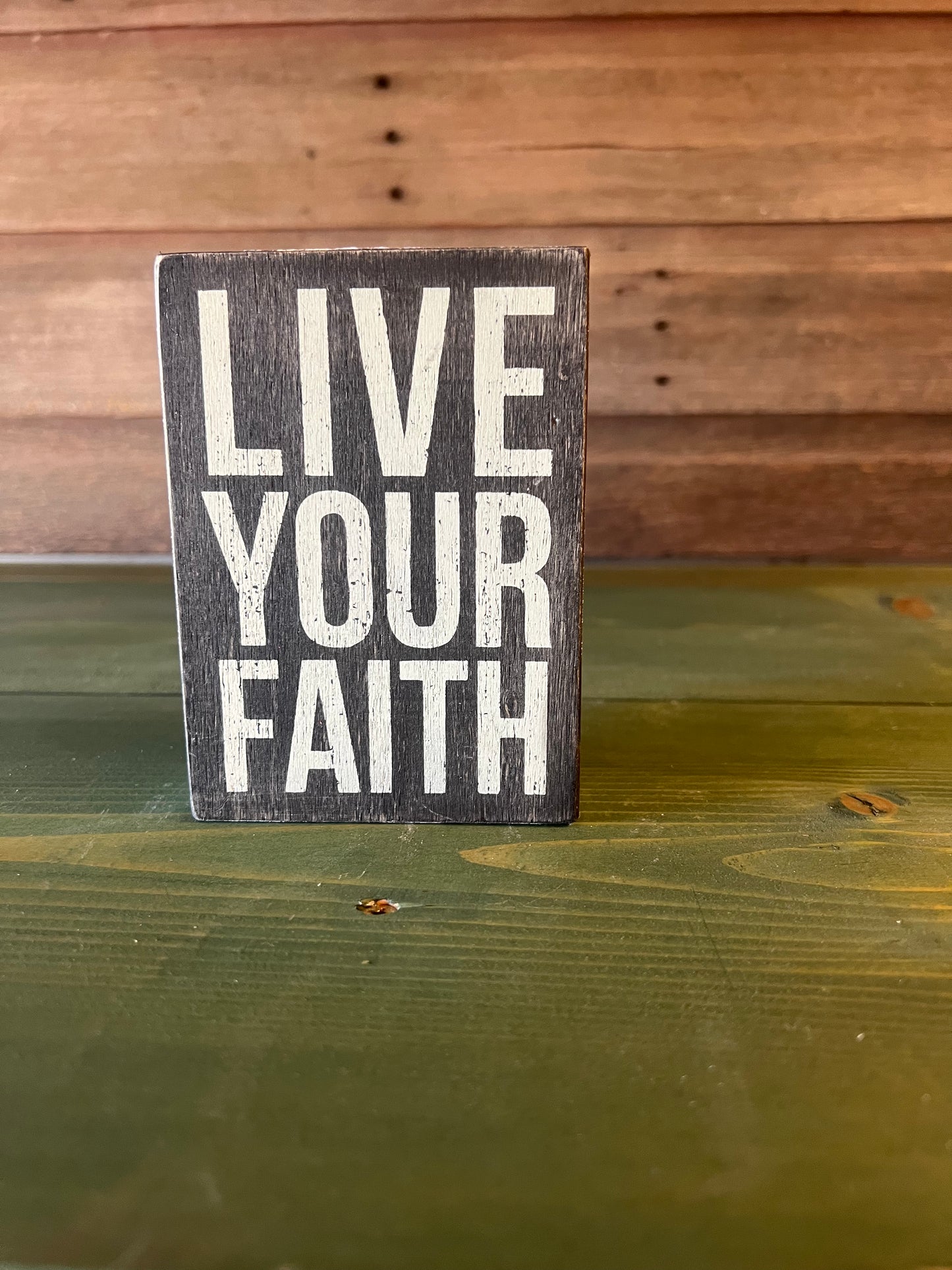 Live Your Faith Block