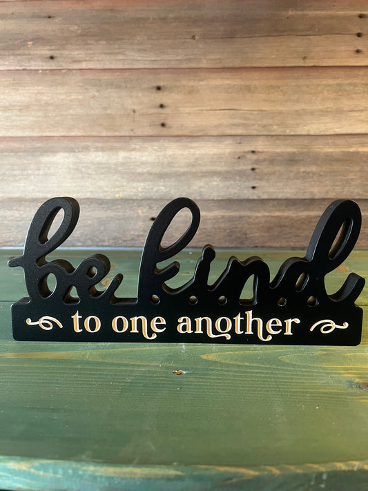 Be Kind To... Plaque