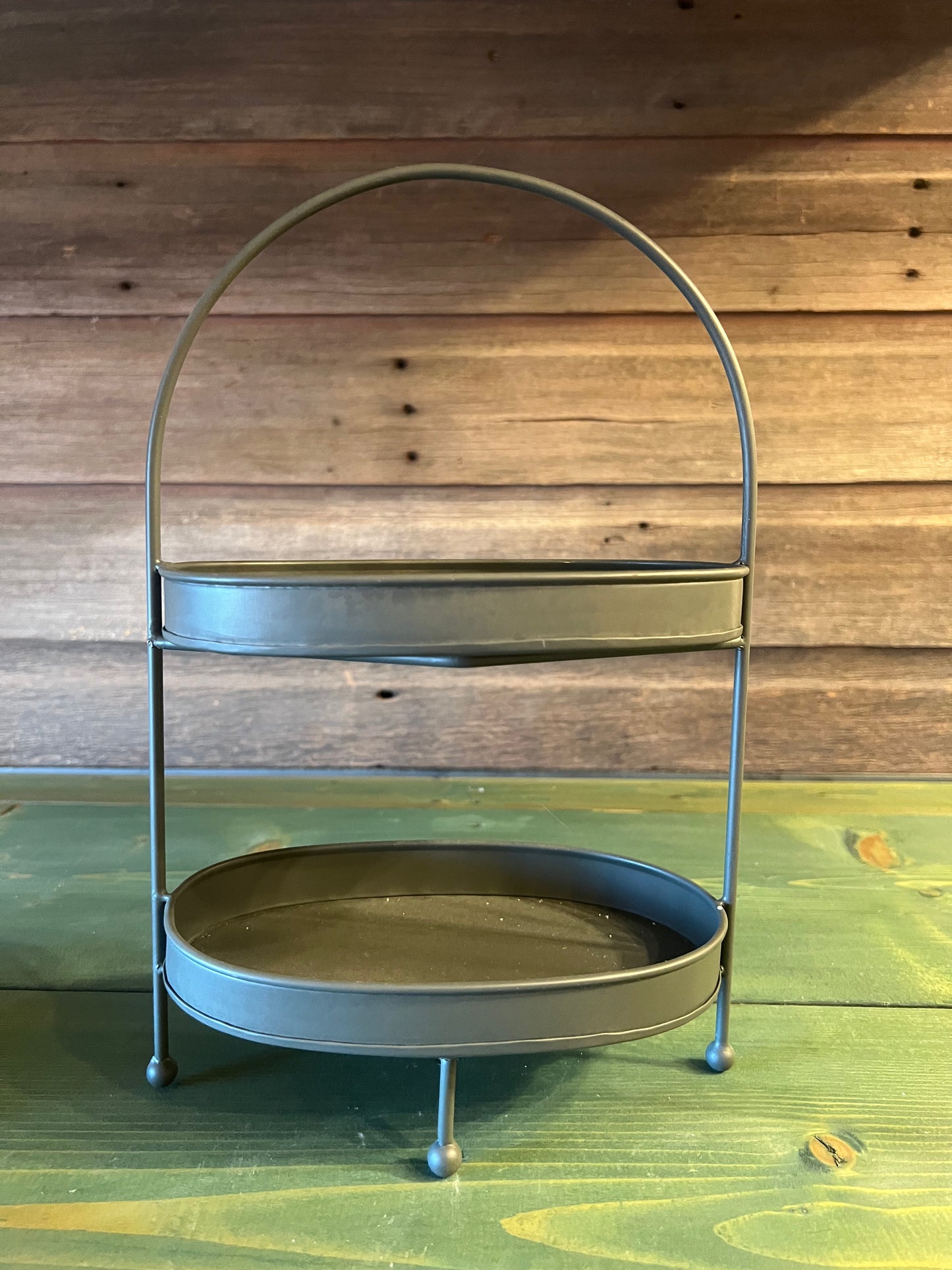 Two Tier Metal Tray
