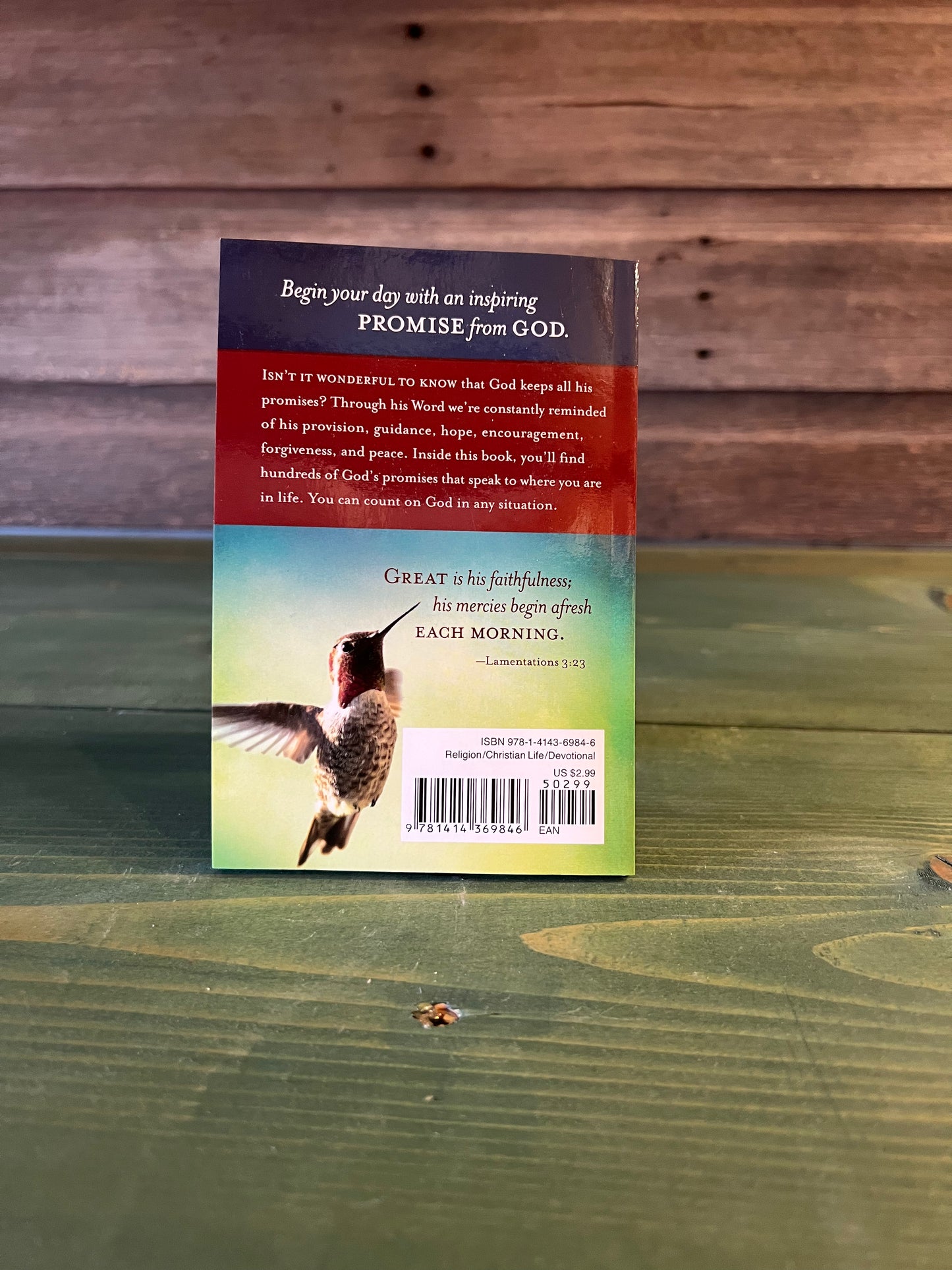 NLT Bible Promise Book