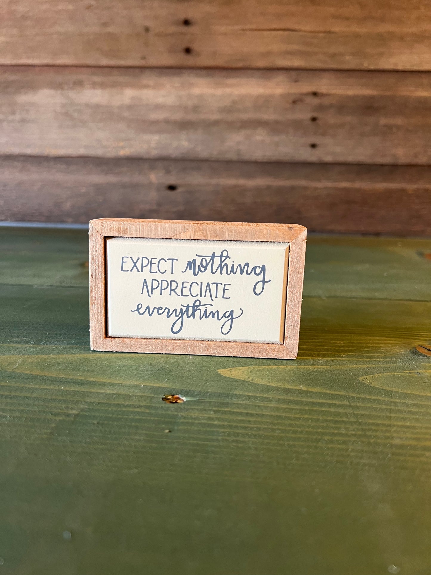 Expect Nothing… Block