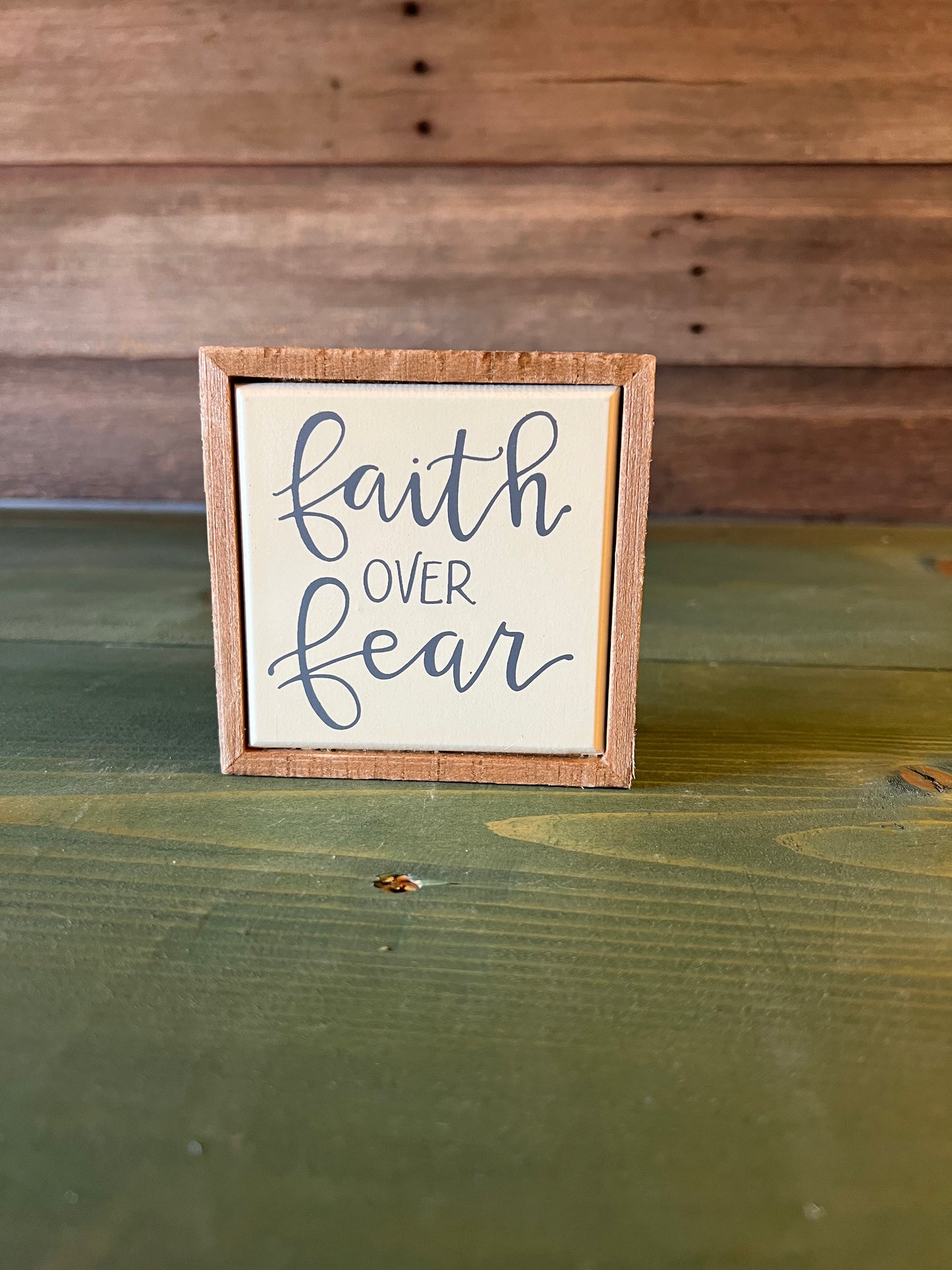 Faith Over Fear Block